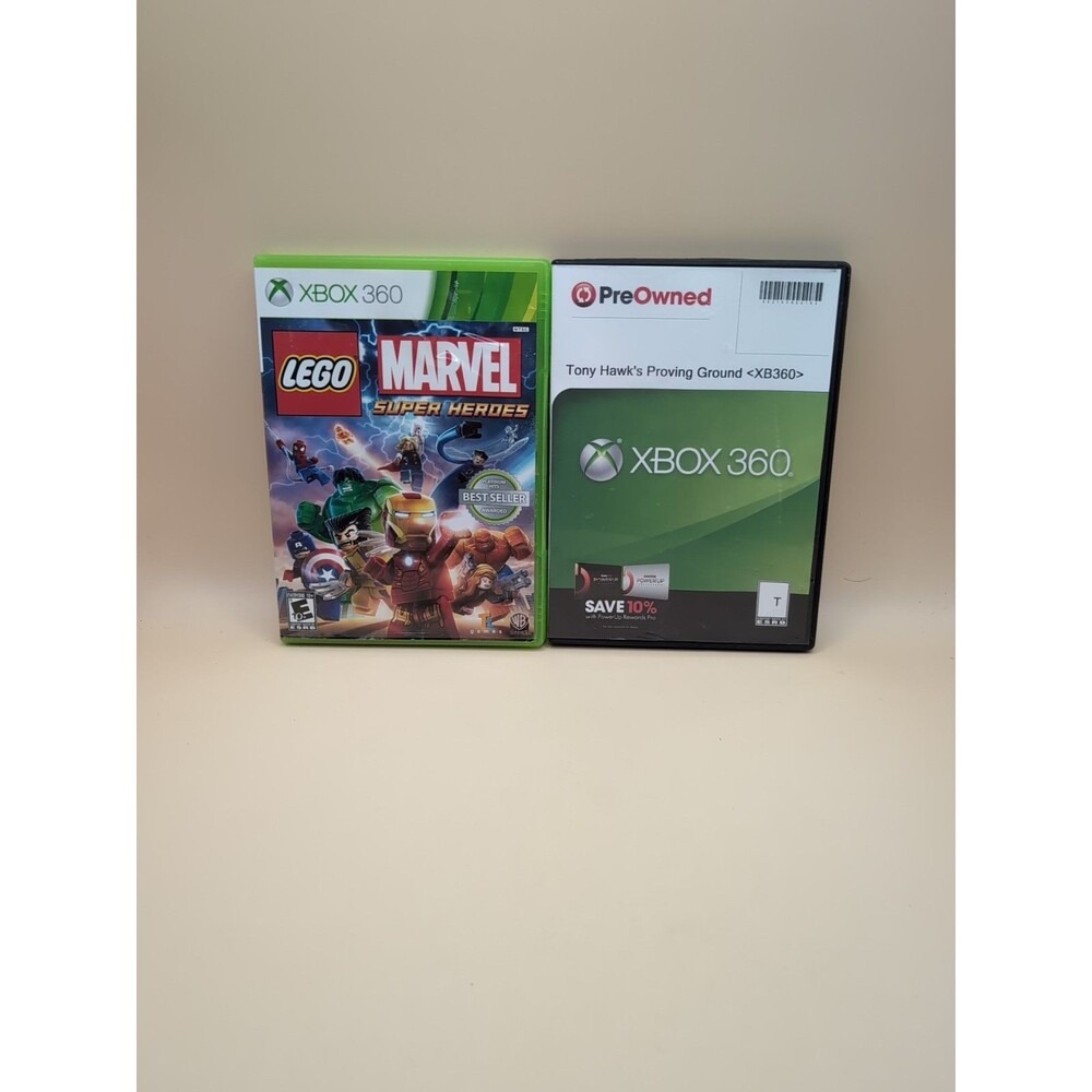 Lot Of 6 Xbox 360 Games NBA2K16 WWE 2K14 2K15 Forza 3 Lego Marvel Tony Hawk - Picture 9 of 11